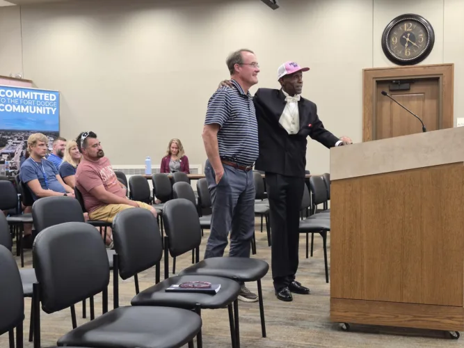 Roby receives city recognition